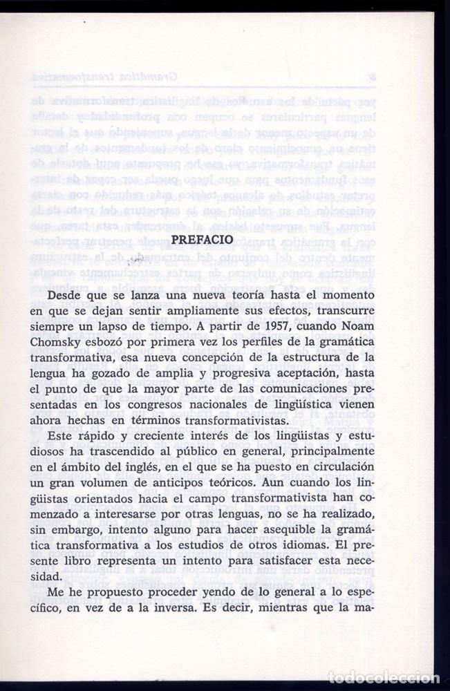 Libros de segunda mano: HADLICH, Roger L. Gr&aacute;matica transformativa del Espa&ntilde;ol. 1982. - Foto 3