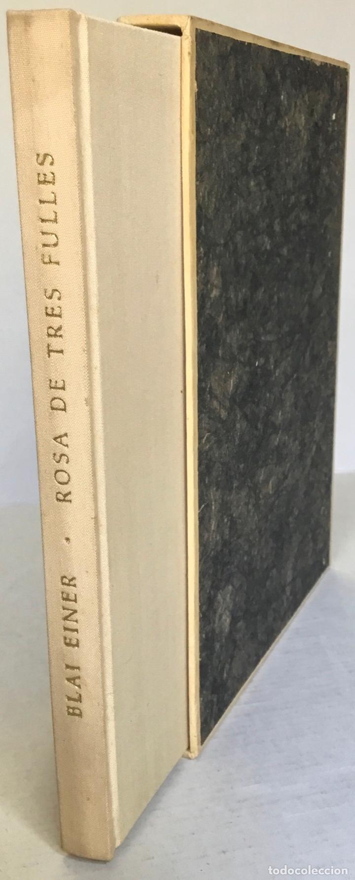 Libros de segunda mano: ROSA DE TRES FULLES. - EINER, Blai. - Foto 1