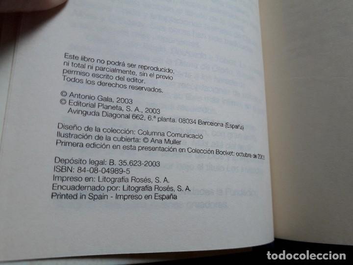 Libros de segunda mano: libro usado, el due&ntilde;o de la herida, Antonio Gala. Booket - Foto 2