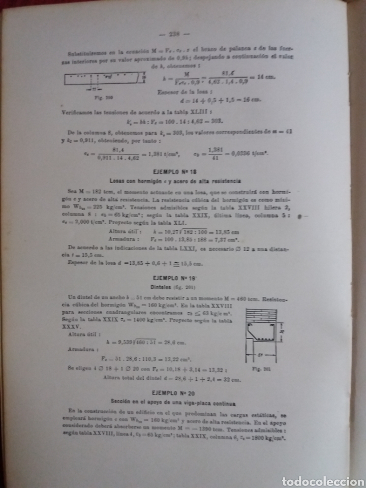 Libros de segunda mano: Hormigon armado a&ntilde;o 1952 - Foto 5
