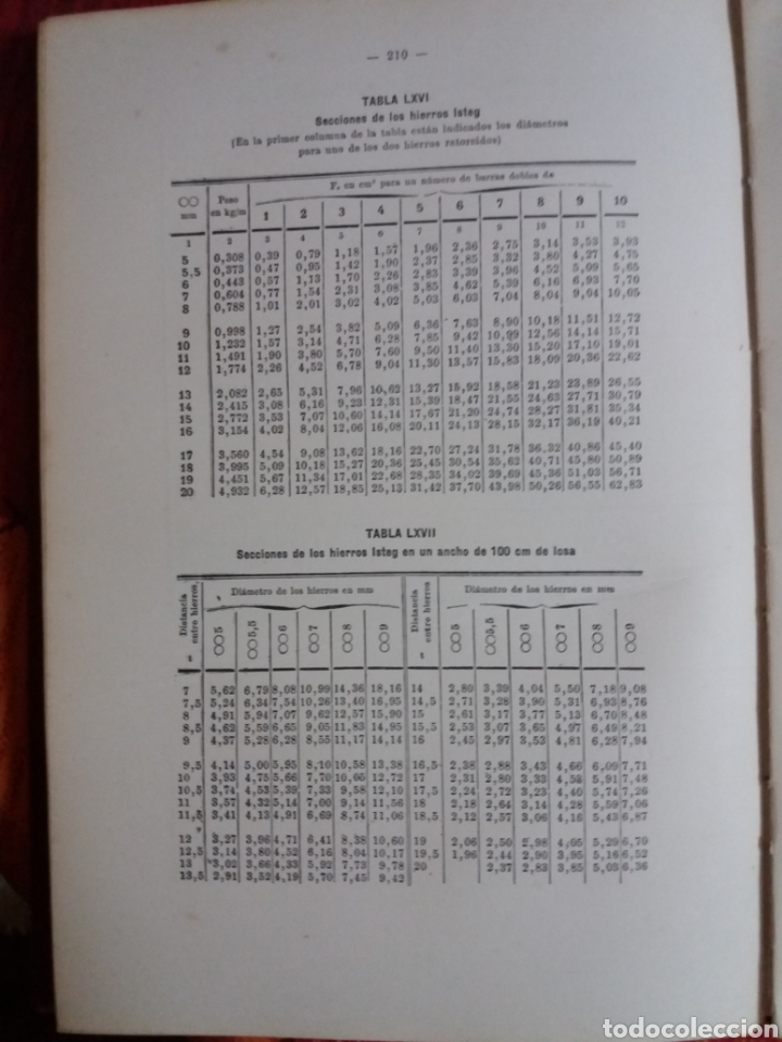 Libros de segunda mano: Hormigon armado a&ntilde;o 1952 - Foto 6