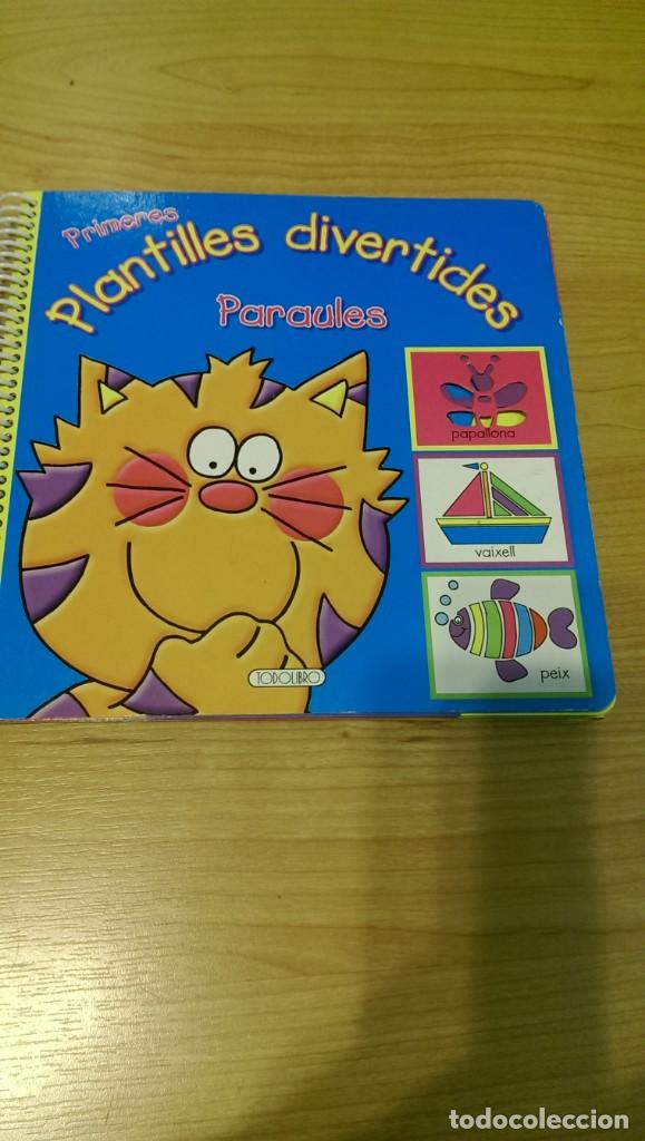 Libros de segunda mano: LIBRO INFANTIL &laquo;PLANTILLES DIVERTIDES&raquo; (CATAL&Aacute;N) - Foto 1