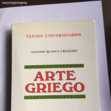 Livres d'occasion: ARTE GRIEGO.ANTONIO BLANCO FREIJEIRO.CONSEJO SUPERIOR DE INVESTIGACIONES CIENTÍFICAS.MADRID 1990. Lote 241023015