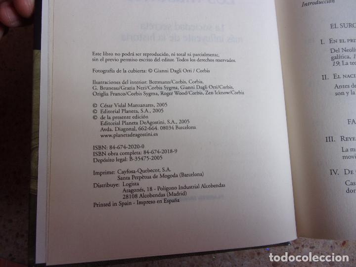 Libros de segunda mano: LOS MASONES de Cesar Vidal. - Foto 3