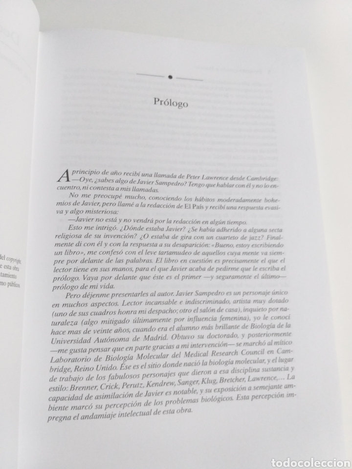 Libros de segunda mano: Deconstruyendo a Darwin Javier Sampedro - Foto 10