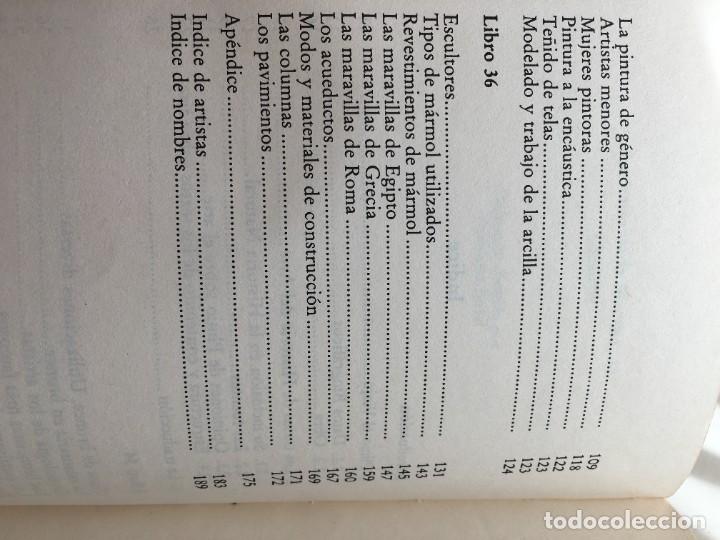 Libros de segunda mano: Textos de Historia del Arte. Plinio. Edici&oacute;n de Esperanza Torrego - Foto 3
