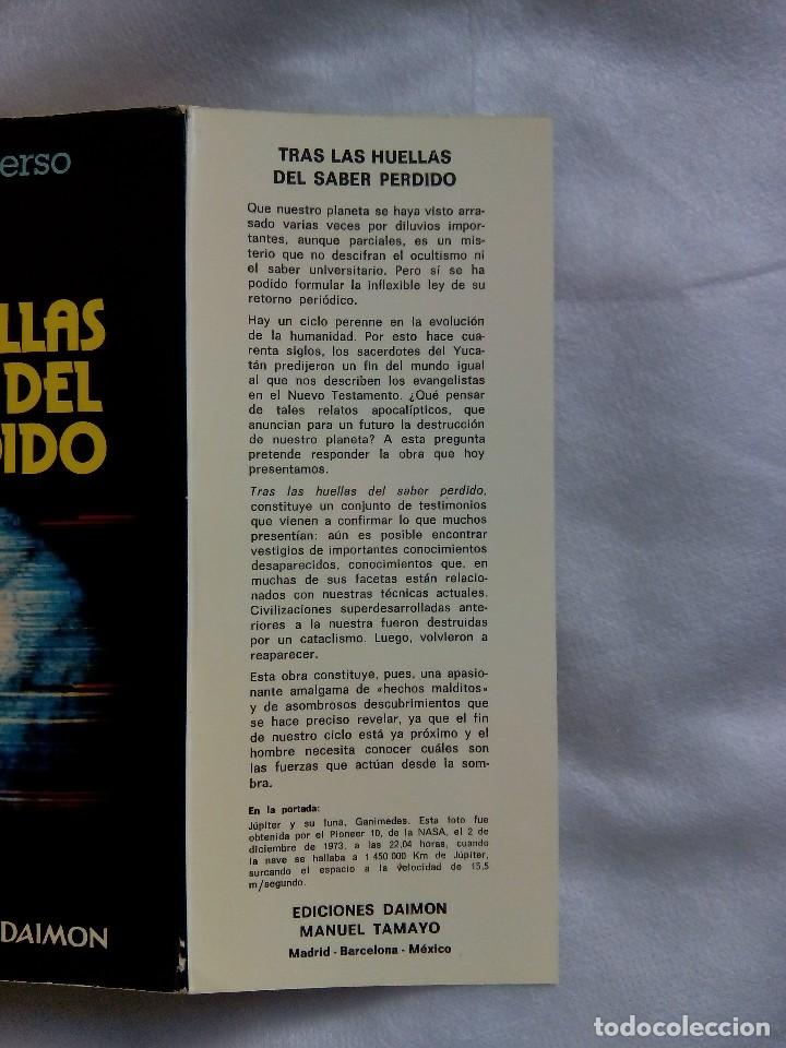 Libros de segunda mano: TRAS LAS HUELLAS DEL SABER PERDIDO / GUY TARADE - Foto 3