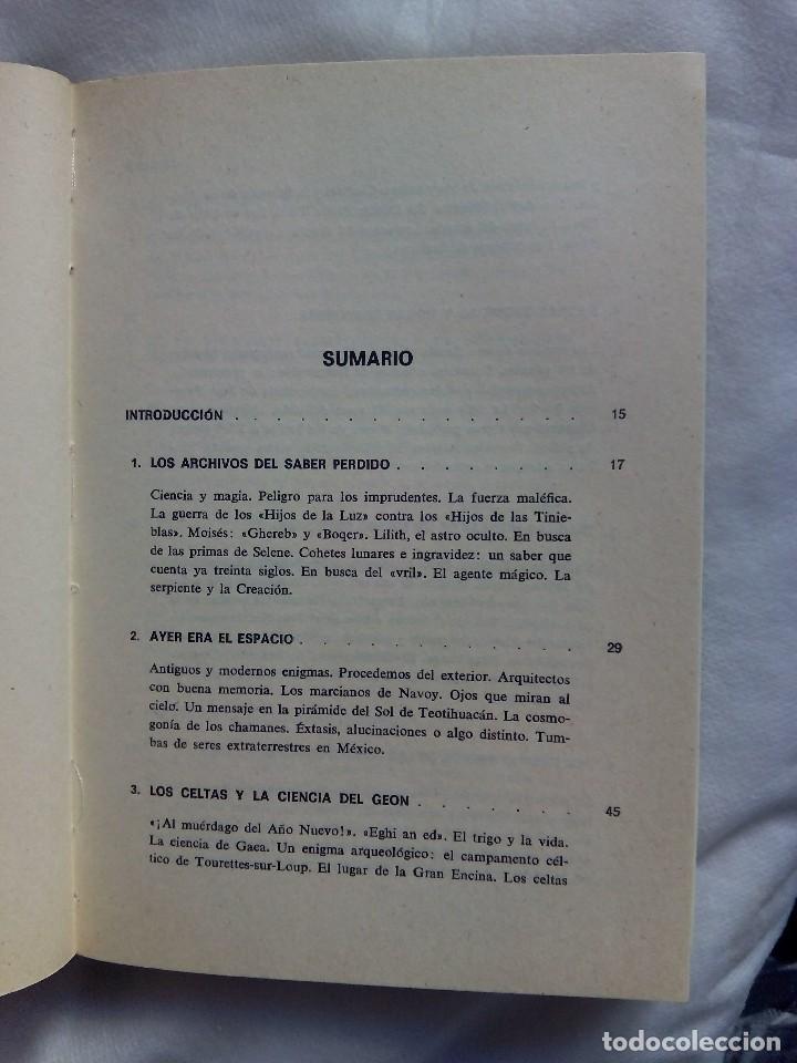 Libros de segunda mano: TRAS LAS HUELLAS DEL SABER PERDIDO / GUY TARADE - Foto 7