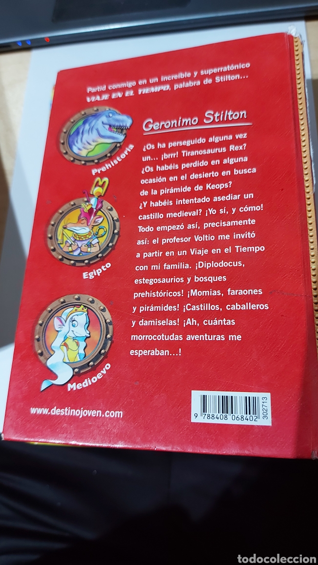 Libros de segunda mano: VIAJE EN EL TIEMPO. GERONIMO STILTON - Foto 2