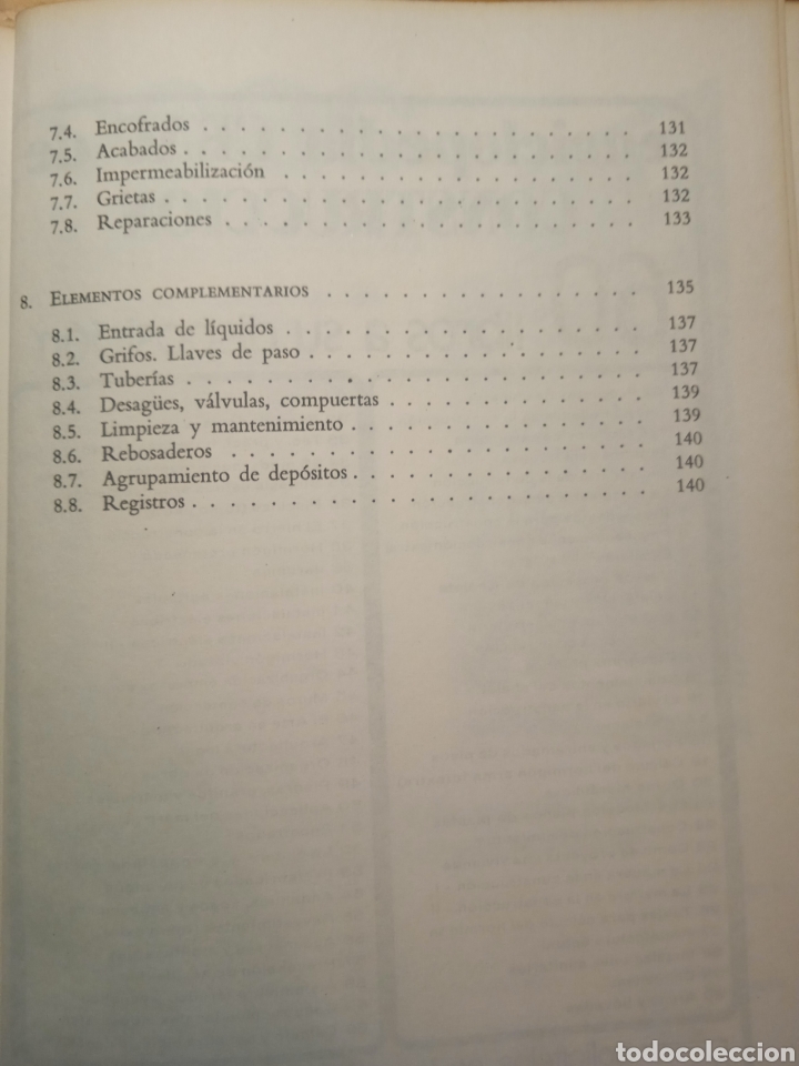 Libros de segunda mano: C&aacute;lculo y Construcci&oacute;n de Dep&oacute;sitos. Gerardo G. Zabaleta. - Foto 5