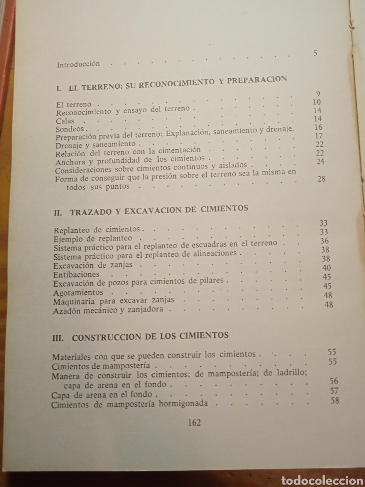 Libros de segunda mano: Construcci&oacute;n de cimientos. &Aacute;ngel Hidalgo Bahamontes. - Foto 4