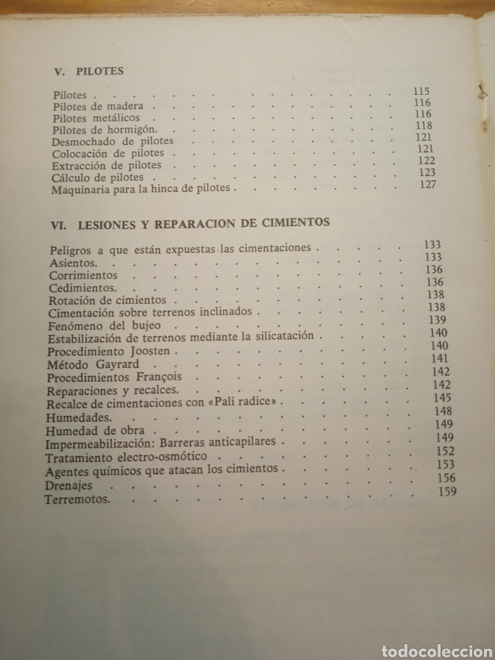 Libros de segunda mano: Construcci&oacute;n de cimientos. &Aacute;ngel Hidalgo Bahamontes. - Foto 6