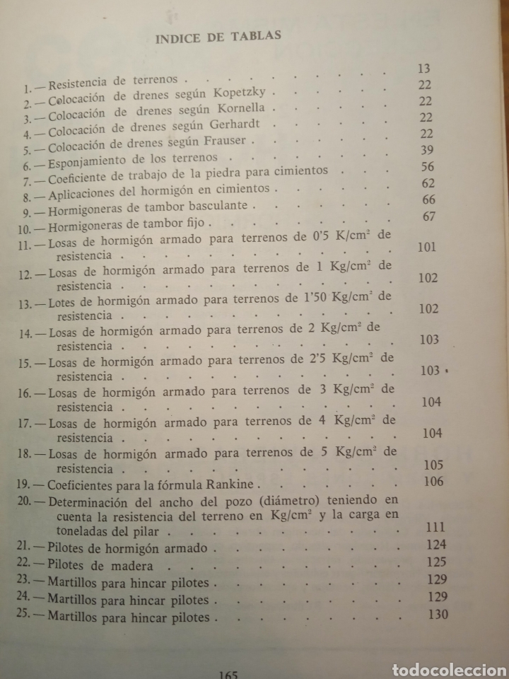 Libros de segunda mano: Construcci&oacute;n de cimientos. &Aacute;ngel Hidalgo Bahamontes. - Foto 7