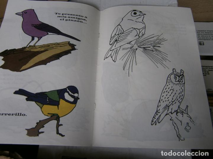 Libros de segunda mano: EL PAJARO CARPINTERO Y SUS AMIGO - LIBRO PARA COLOREAR - Foto 2