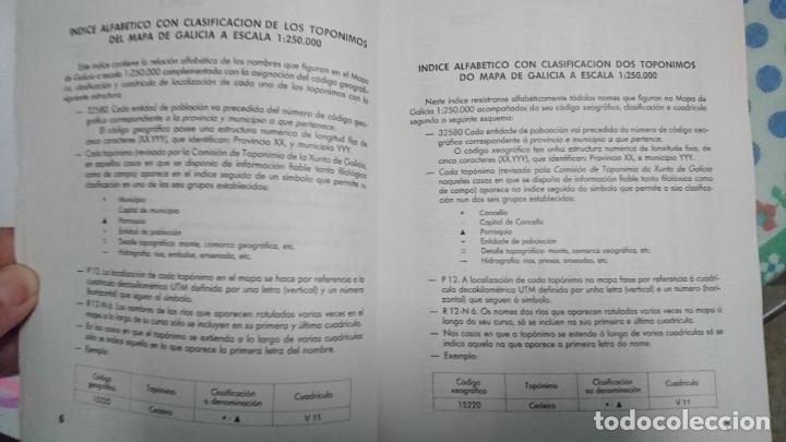 Libros de segunda mano: GALICIA TOPONIMIA. (A&Ntilde;O 1984) - Foto 3
