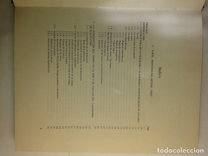 Libros de segunda mano: EL PERT Y LA CONSTRUCCI&Oacute;N EDIFICACI&Oacute;N / OBRAS P&Uacute;BLICAS / F&Aacute;BRICAS 1972 J. CHRISTPHE y E. M. MALAIZ&Eacute; - Foto 3