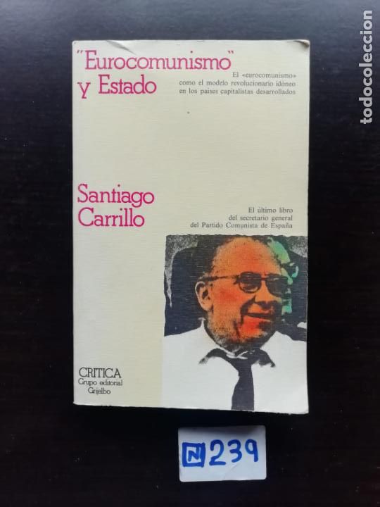 Libros de segunda mano: Eurocomunismo Y Estado - Foto 1