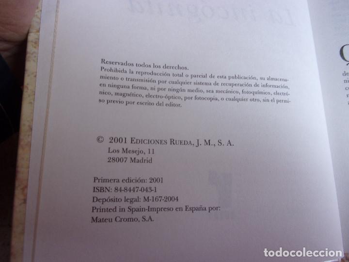 Libros de segunda mano: LA INC&Oacute;GNITA - TAPA DURA. - Foto 3