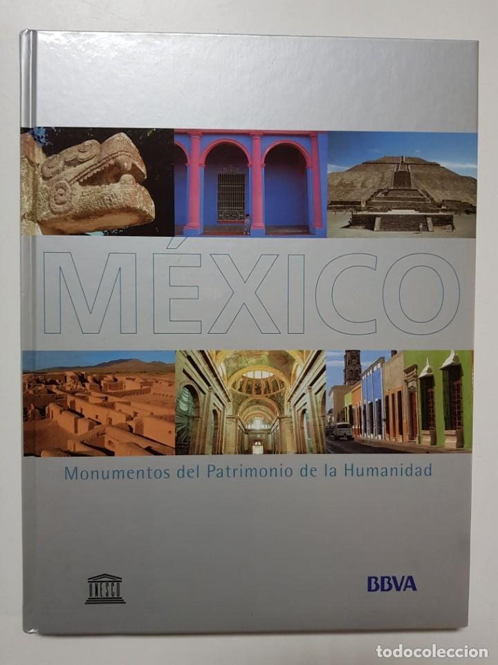 Libros de segunda mano: MEXICO. MONUMENTOS DEL PATRIMONIO DE LA HUMANIDAD. BBVA. 2002 - Foto 1
