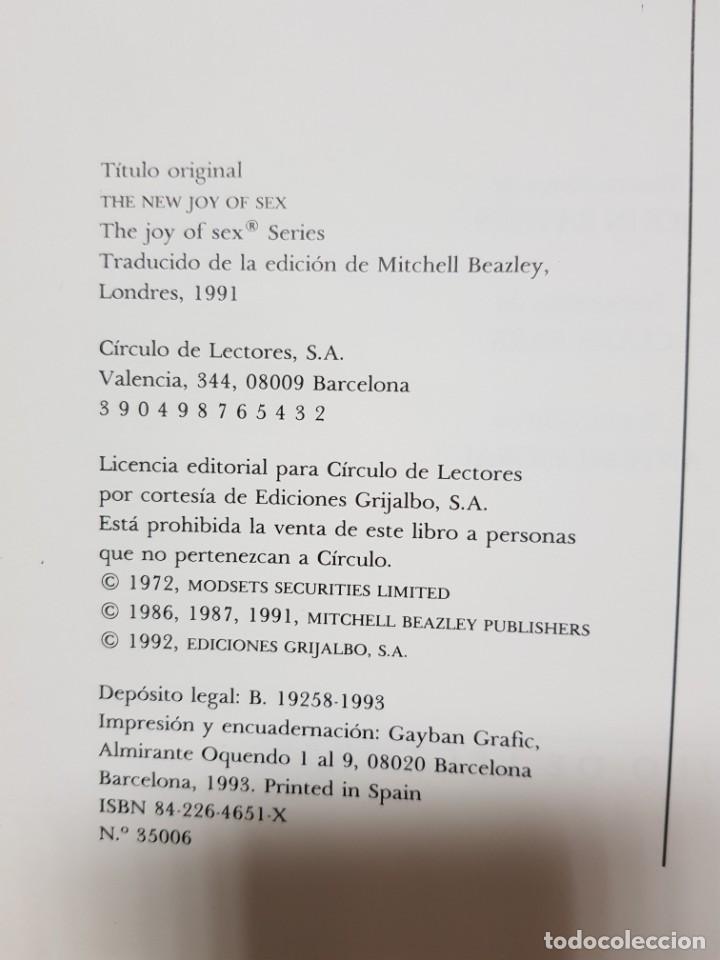 Libros de segunda mano: EL PLACER DEL AMOR. ALEX COMFORT. CIRCULO DE LECTORES. 1991 - Foto 5