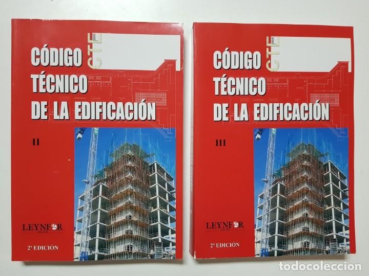 Libros de segunda mano: CODIGO TECNICO DE LA EDIFICACION. LEYNFOR. TOMOS II Y III. 2006 - Foto 1