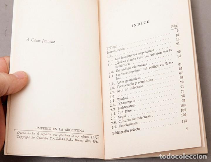 Libros de segunda mano: OSCAR MASOTTA - POP ART - PRIMERA EDICI&Oacute;N 1967 - Foto 5