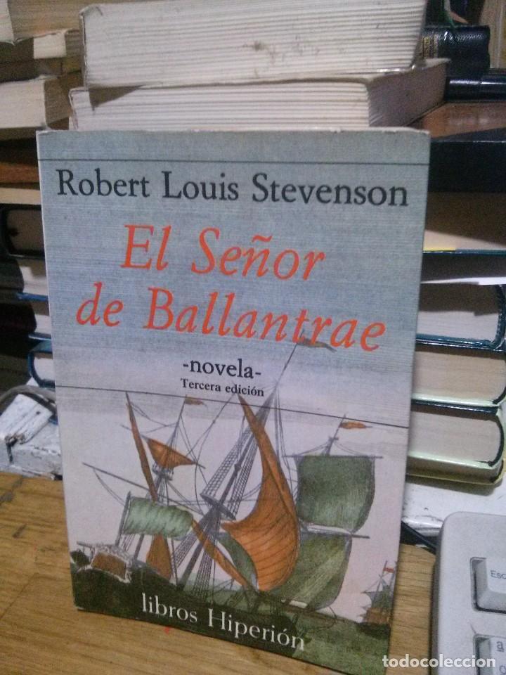 Libros de segunda mano: EL SE&Ntilde;OR DE BALLANTRAE, ROBERT LOUIS STEVENSON, ED. HIPERION - Foto 1