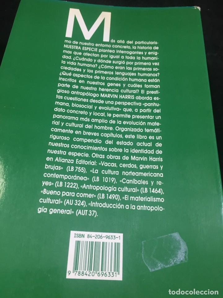 Libros de segunda mano: Marvin Harris Nuestra Especie. Alianza Editorial 1991 - Foto 11