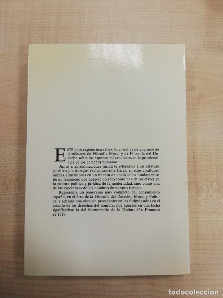 Libros de segunda mano: EL FUNDAMENTO DE LOS DERECHOS HUMANOS - JAVIER MUGURUZA - DEBATE - Foto 2