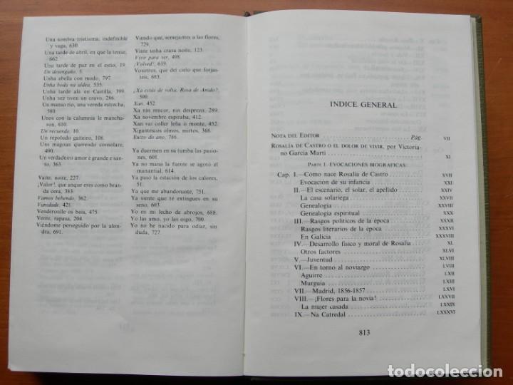 Libros de segunda mano: OBRAS COMPLETAS / ROSAL&Iacute;A DE CASTRO / 2 TOMOS - Foto 6