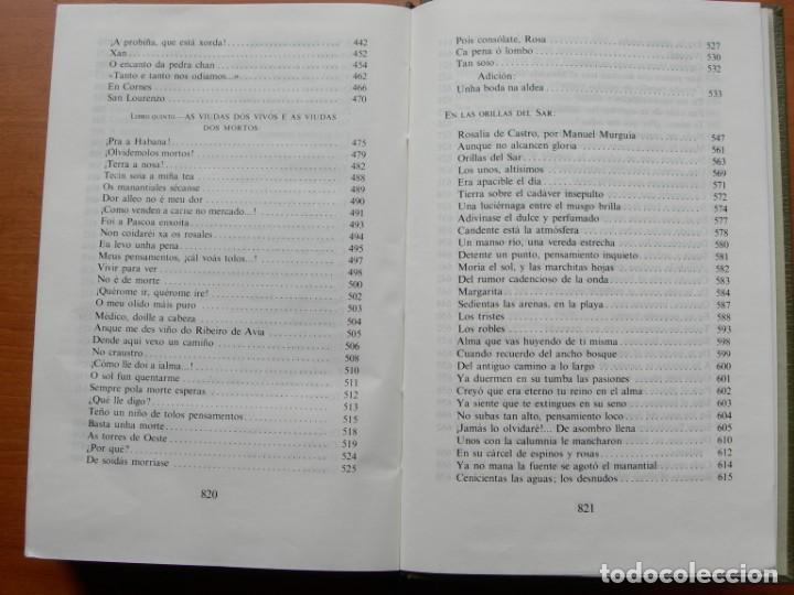 Libros de segunda mano: OBRAS COMPLETAS / ROSAL&Iacute;A DE CASTRO / 2 TOMOS - Foto 10