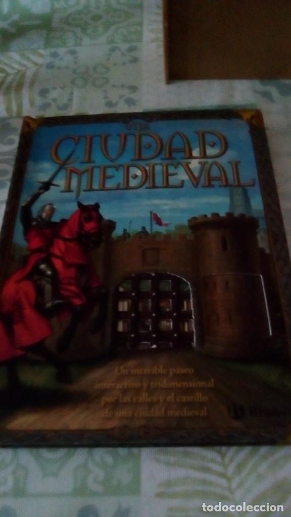 Libros de segunda mano: UNA CIUDAD MEDIAVAL - BRU&Ntilde;O , INTERACTIVO Y TRIDIMENSIONAL - Foto 1