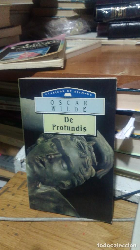 Libros de segunda mano: DE PROFUNDIS, OSCAR WILDE, ED. DM S.A. - Foto 1