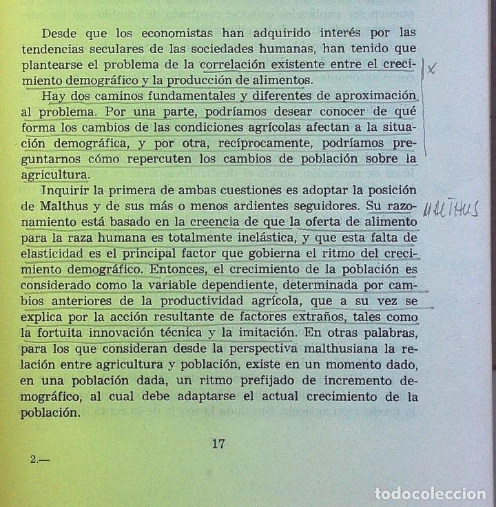 Libros de segunda mano: Las condiciones del desarrollo en la agricultura. Ester Boserup - Foto 2