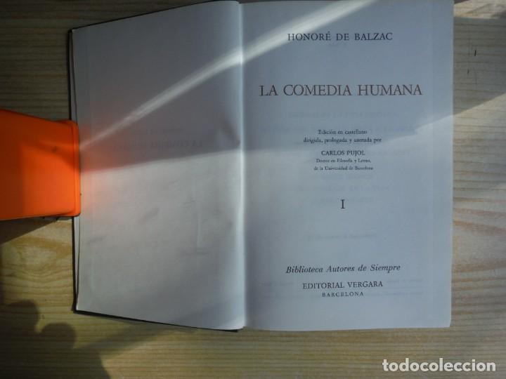 Libros de segunda mano: BALZAC, Honor&eacute; de - LA COMEDIA HUMANA - Foto 2
