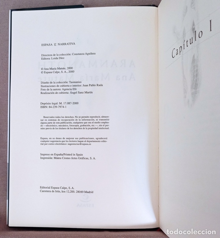 Libros de segunda mano: Aranmanoth. Ana Mar&iacute;a Matute. GASTOS DE ENV&Iacute;O INCLUIDOS - Foto 4