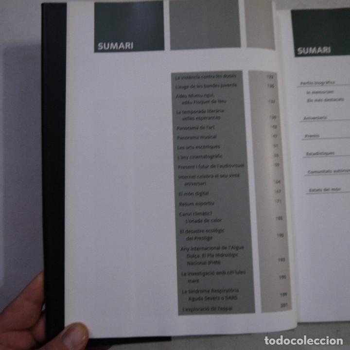 Libros de segunda mano: LLIBRE DE LANY 2003 - EDICIONS 62 - 2004 - 1.&ordf; EDICION - CATALAN - Foto 6