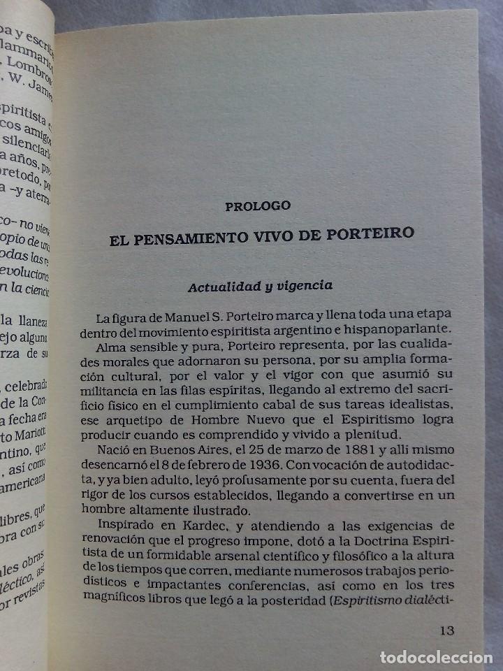 Libros de segunda mano: ESPIRITISMO DIAL&Eacute;CTICO / MANUEL S. PORTEIRO - Foto 5