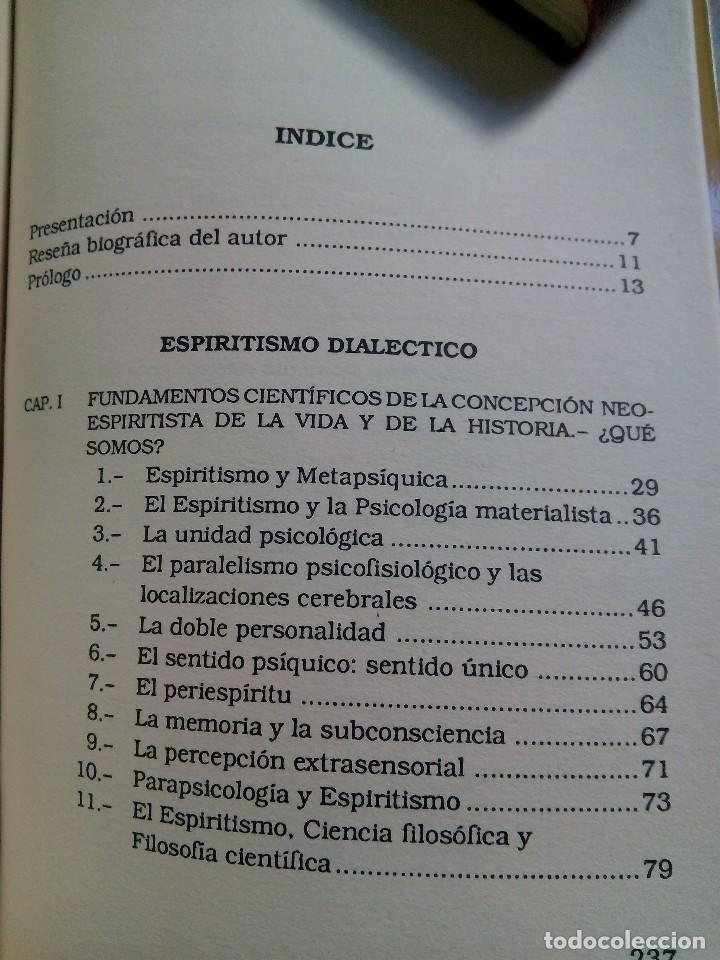 Libros de segunda mano: ESPIRITISMO DIAL&Eacute;CTICO / MANUEL S. PORTEIRO - Foto 6