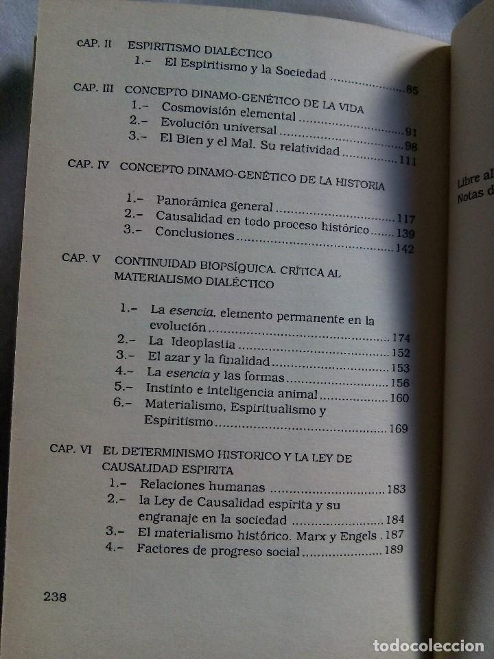 Libros de segunda mano: ESPIRITISMO DIAL&Eacute;CTICO / MANUEL S. PORTEIRO - Foto 7