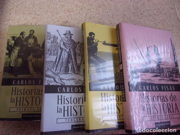 Libros de segunda mano: HISTORIAS DE LA HISTORIA TOMO 1,3,4,5.