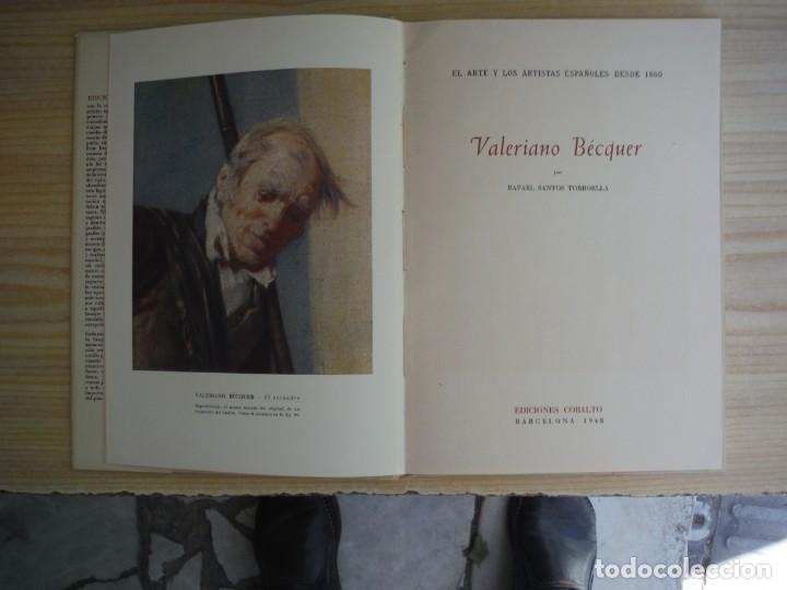 Libros de segunda mano: SANTOS TORROELLA, Rafael. - VALERIANO BECQUER - Foto 2