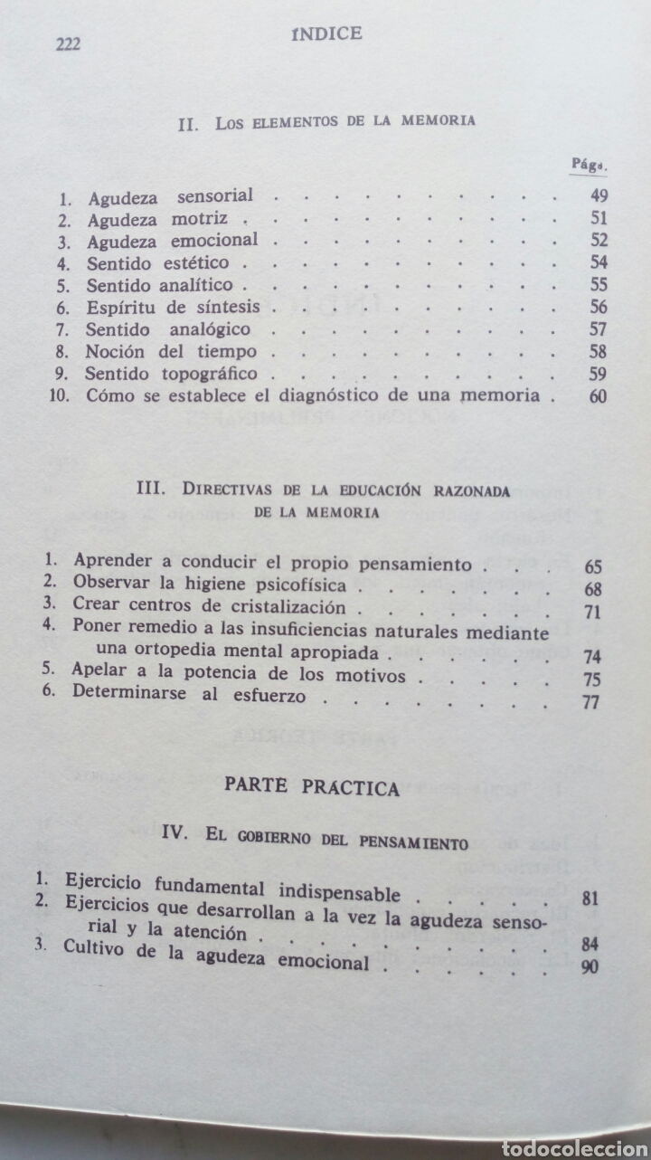 Libros de segunda mano: M&eacute;todo pr&aacute;ctico para desarrollar La Memoria. Paul C. Jagot. - Foto 4