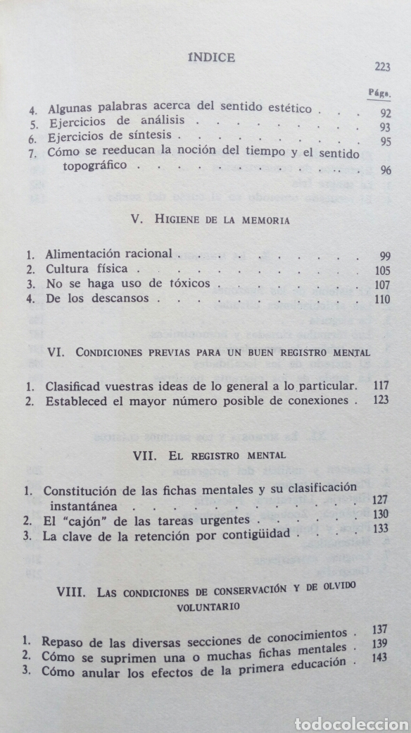 Libros de segunda mano: M&eacute;todo pr&aacute;ctico para desarrollar La Memoria. Paul C. Jagot. - Foto 5