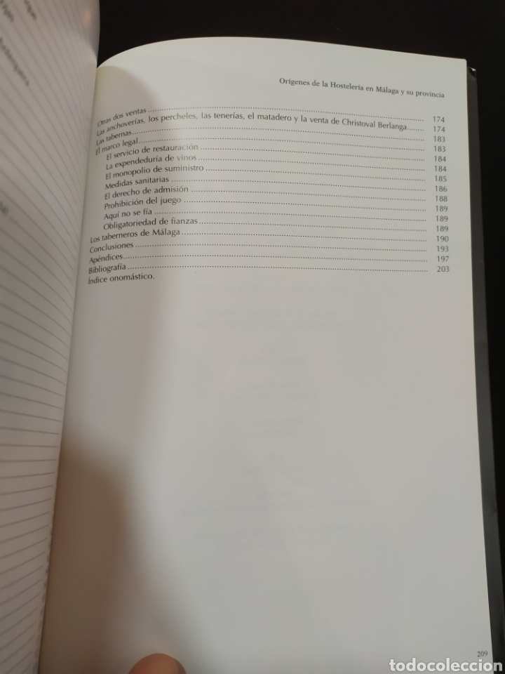 Libros de segunda mano: Origenes de la hosteleria en Malaga y su provincia. Eusebio Rioja - Foto 6