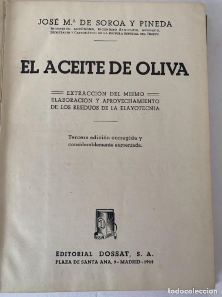 Libros de segunda mano: El Aceite de oliva (Bol, 2) - Foto 2