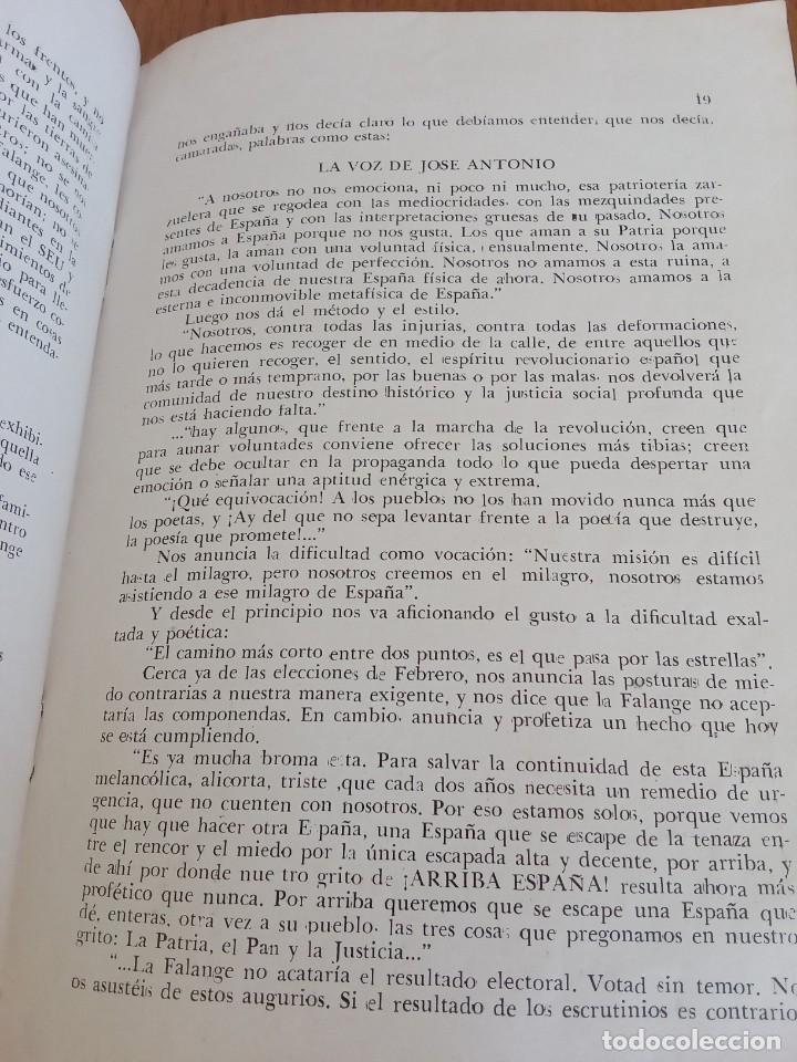 Libros de segunda mano: Tres discursos. Pilar Primo de Rivera. - Foto 5