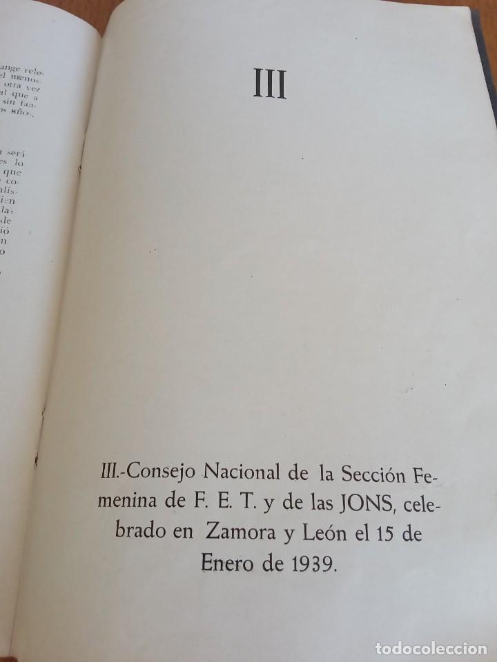 Libros de segunda mano: Tres discursos. Pilar Primo de Rivera. - Foto 6