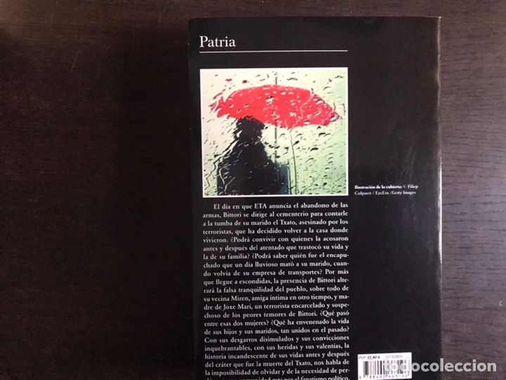Libros de segunda mano: Patria. Fernando Aramburu. Como nuevo - Foto 2