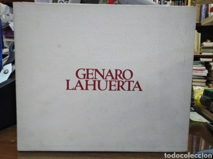 Libros de segunda mano: GENARO LAHUERTA-EXPOSICION ANTOLOG&Iacute;CA(1919-1976)DEDICATORIA AUTOGRAFA DE GENARO LA HUERTA-1976